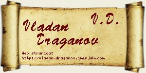 Vladan Draganov vizit kartica